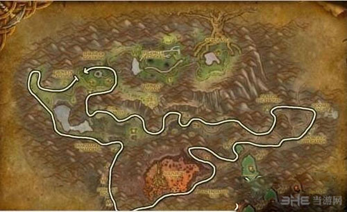 魔兽世界源质矿石位置截图2