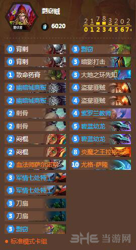 炉石传说剽窃贼卡组1