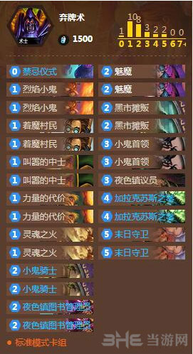 炉石传说马克扎尔的小鬼卡组2