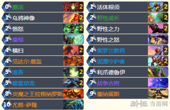炉石传说萨隆德卡组1