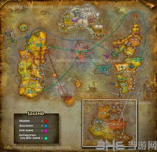 魔兽世界地图1
