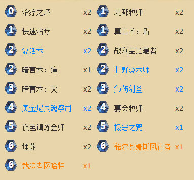炉石传说宴会牧卡组2