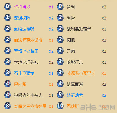 炉石传说亡语贼卡组1