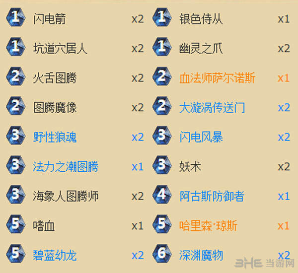 炉石传说T9变速萨1