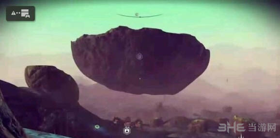 无人深空悬浮石星球截图2