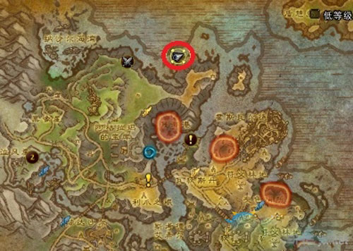 魔兽世界7.0磨皮任务位置截图1