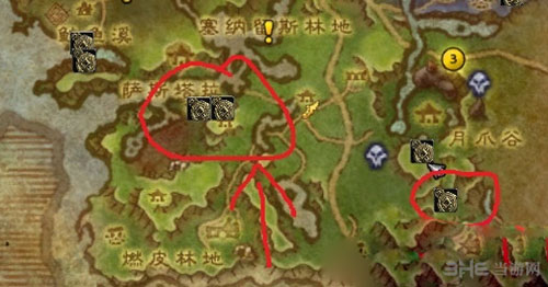 魔兽世界瓦尔莎拉宝箱位置截图2