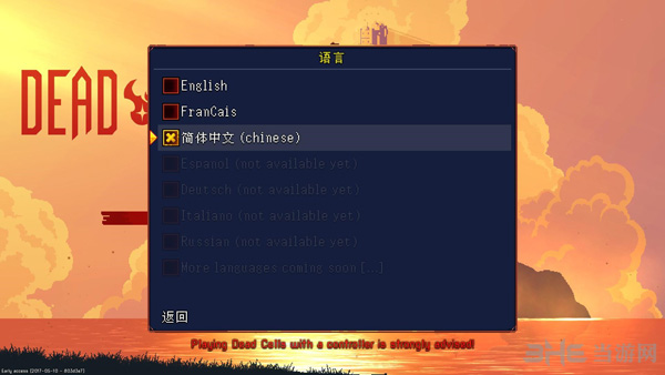 死亡细胞怎么设置中文图片4