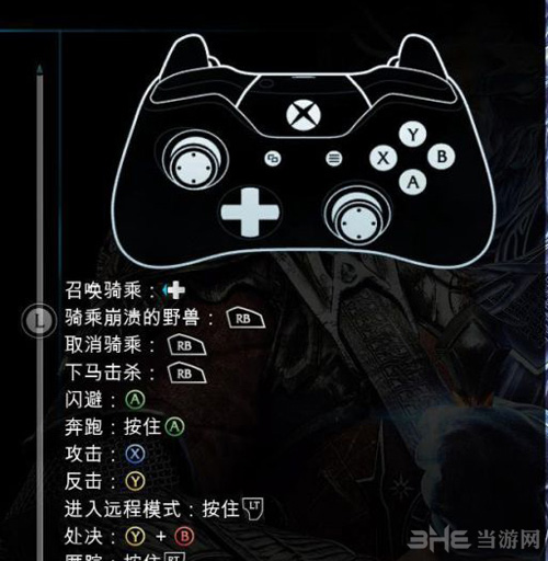 中土世界战争之影手柄操作图片4
