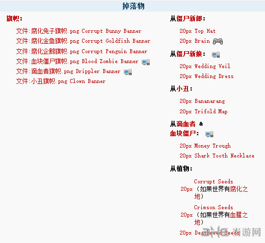 泰拉瑞亚血月之夜掉落截图1