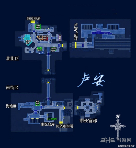 空之轨迹SC地图1