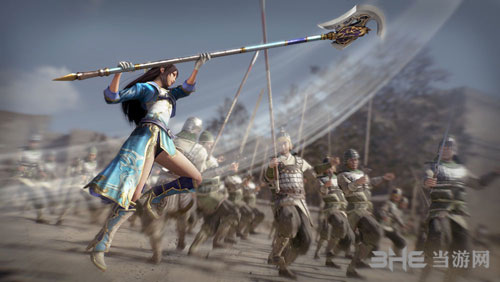 真三国无双辛宪英战斗画面截图