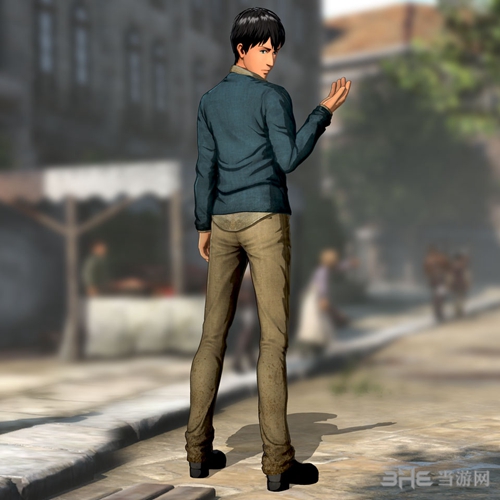 进击的巨人2贝尔托特便服形象