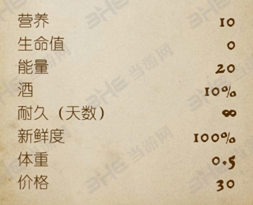 天国拯救能量药剂属性图