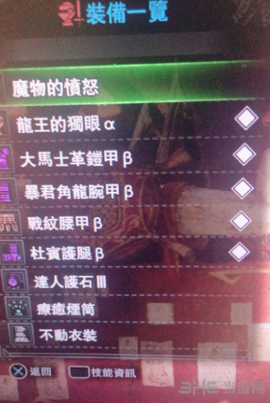 怪物猎人世界会心流配装图片4