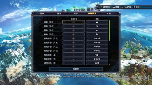 四女神ONLINE操作界面