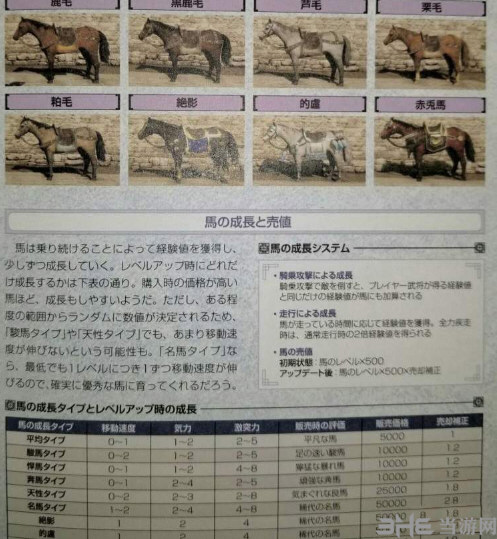 真三国无双8马匹
