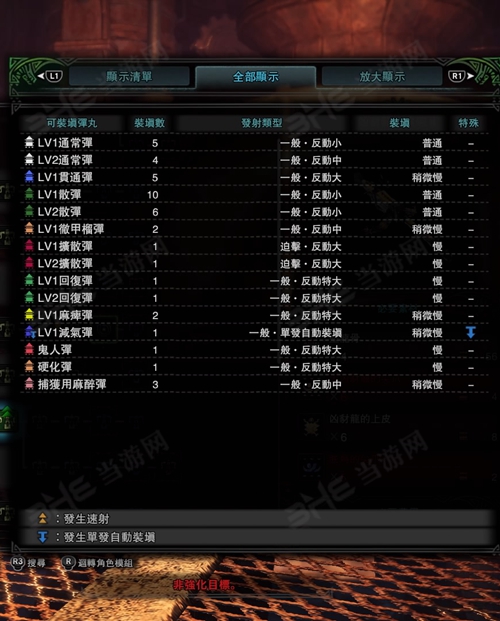 怪物猎人世界凶豺龙加农炮II子弹适配图