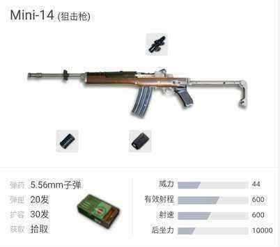 绝地求生MINI14游戏图片