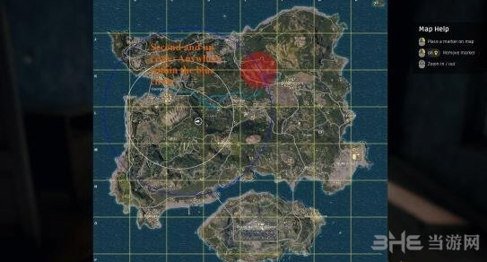 绝地求生空投位置2