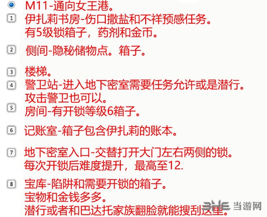 永恒之柱2巴达托庄园地图详解2