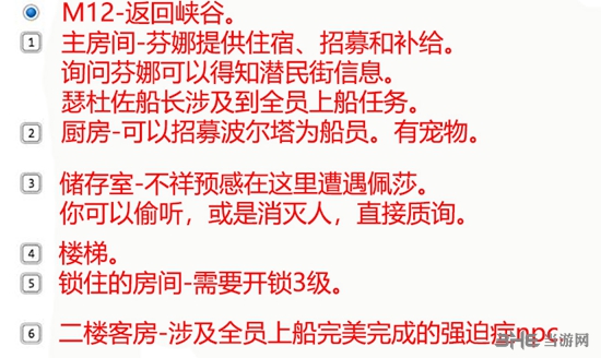 永恒之柱2巨洞酒馆地图3