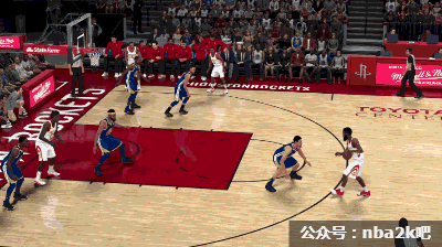 2k18后撤投篮