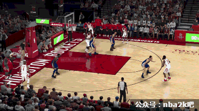 2k18撤步回拉跳投