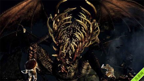 黑暗之魂重制版贪食魔龙BOSS