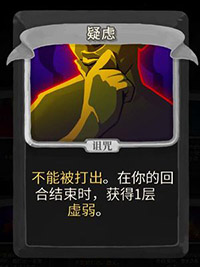 疑虑