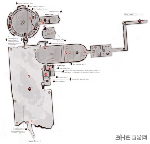 黑暗之魂重制版公爵书库地图1