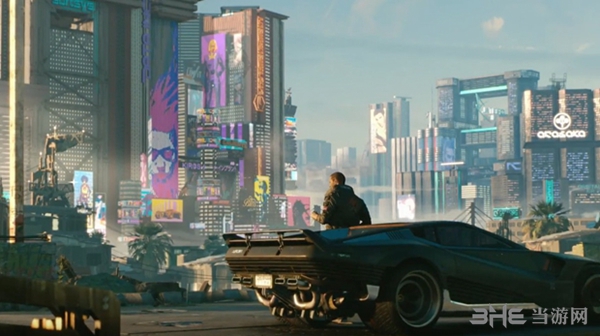 赛博朋克2077宣传图