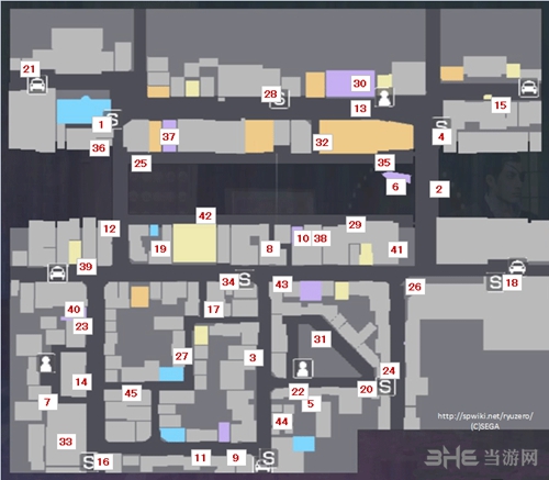 如龙0地图