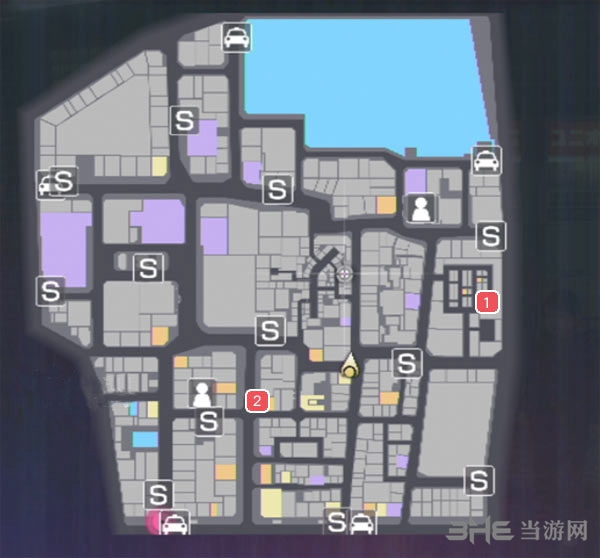 如龙0神室町地图