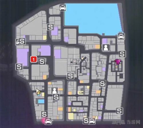 如龙0神室町地图