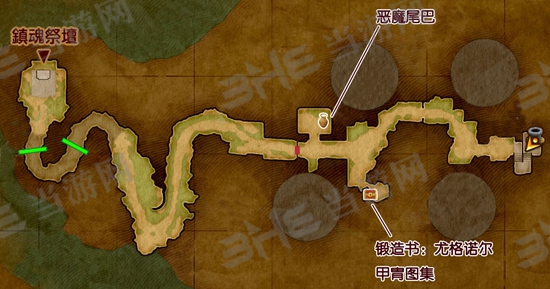 DQ11尤格诺尔城遗址地图