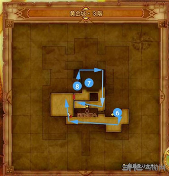 勇者斗恶龙11黄金城地图3