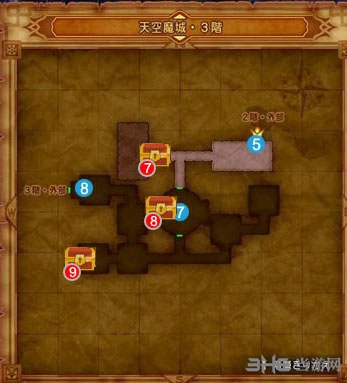 勇者斗恶龙11天空魔城地图4