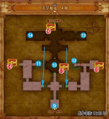 勇者斗恶龙11天空魔城地图6