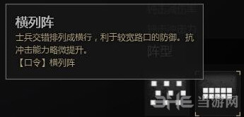 战意兵团阵型一览2