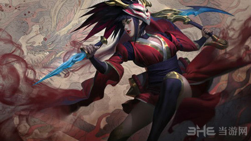 lol鬼武姬 阿卡丽