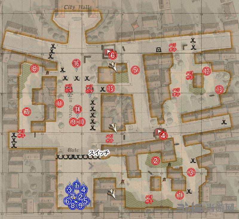 战场女武神4地图1
