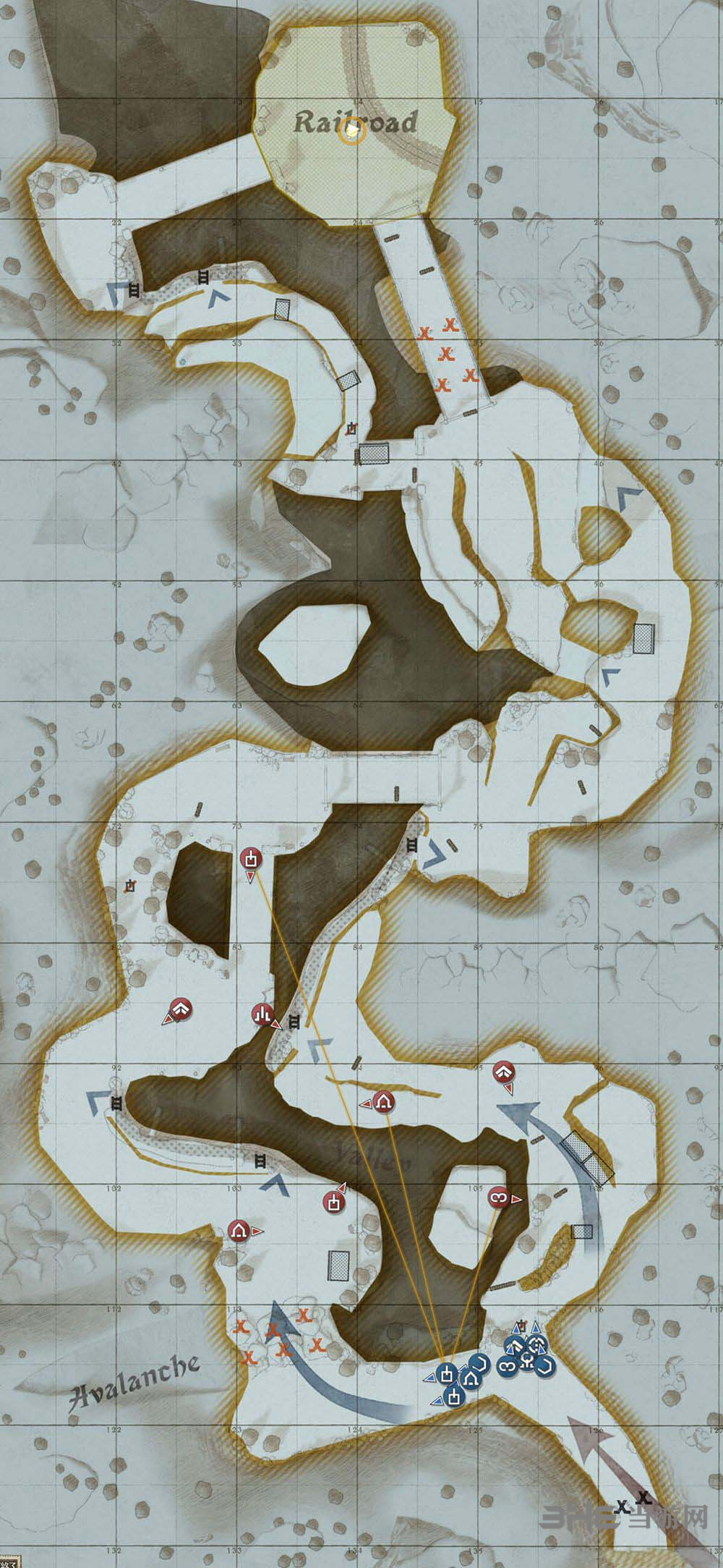 战场女武神4地图1