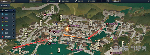 逆水寒飞行路线图片