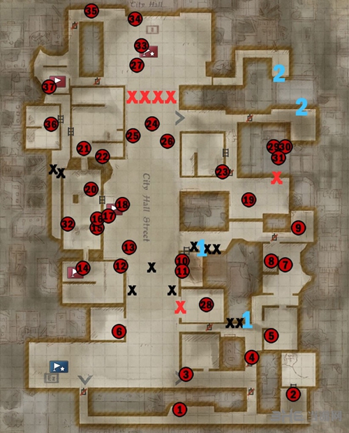 战场女武神4地图
