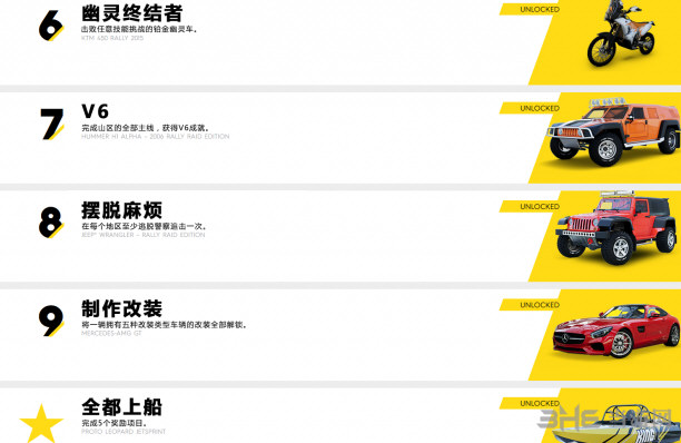 飙酷车神2载具解锁方法2