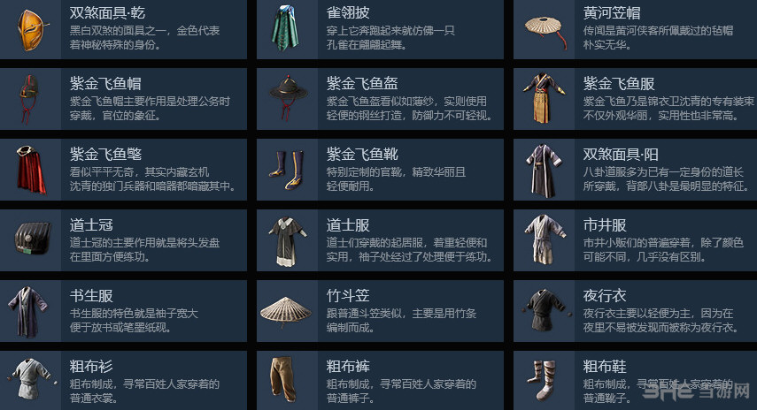 武侠乂全时装一览4