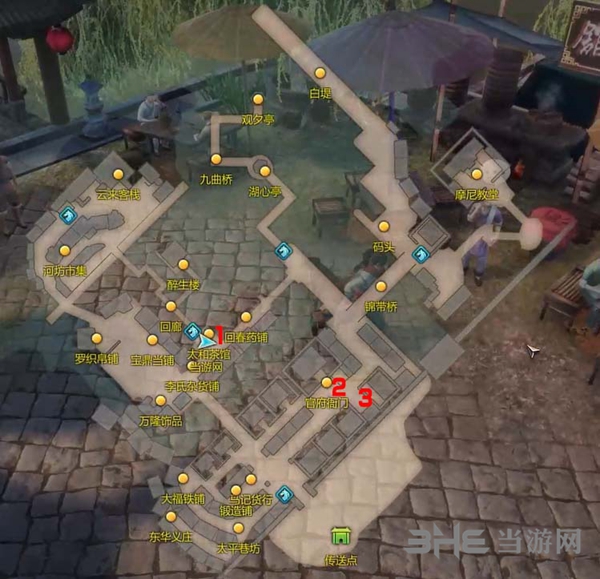 天命奇御地图