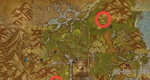 魔兽世界8.0剥皮地点图片1