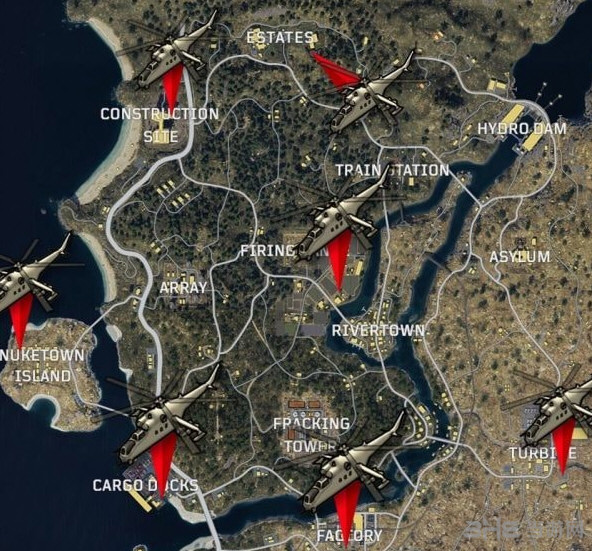 COD15直升机位置